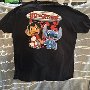 This t-shirt is made by Disney. Lilo and stitch.